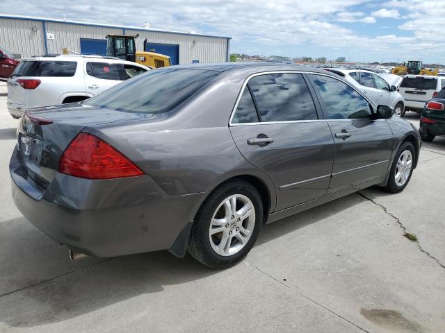 1HGCM56777A068272 - 2007 HONDA ACCORD EX GRAY photo 3