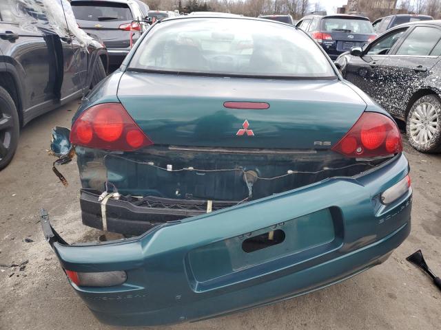 4A3AC34G11E173578 - 2001 MITSUBISHI ECLIPSE RS GREEN photo 6