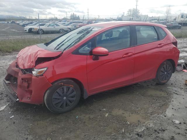 3HGGK5H55FM723307 - 2015 HONDA FIT LX RED photo 1