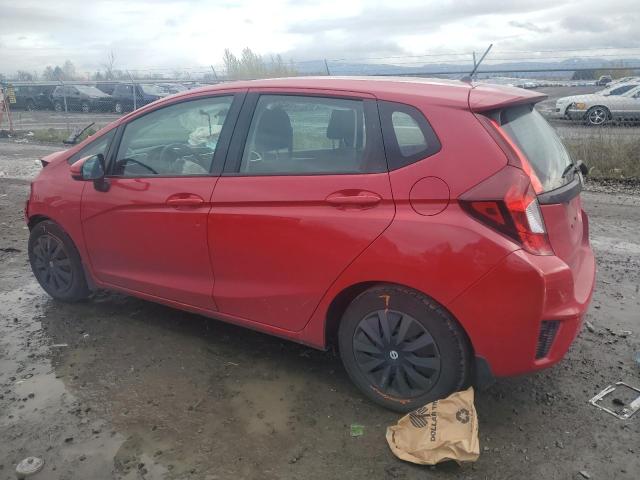 3HGGK5H55FM723307 - 2015 HONDA FIT LX RED photo 2