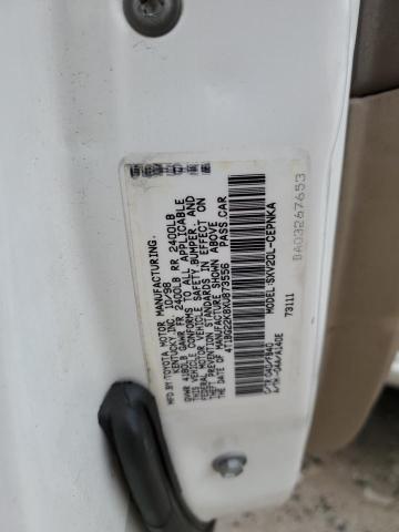 4T1BG22K8XU873556 - 1999 TOYOTA CAMRY CE WHITE photo 12