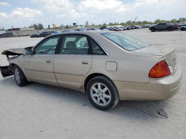 4T1BF28B82U203489 - 2002 TOYOTA AVALON XL TAN photo 2