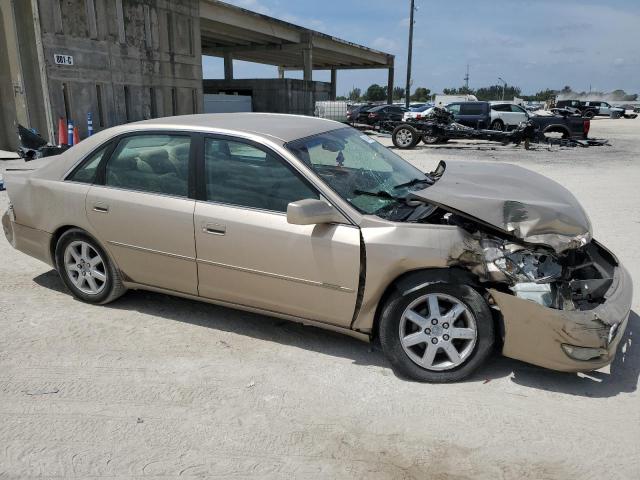 4T1BF28B82U203489 - 2002 TOYOTA AVALON XL TAN photo 4