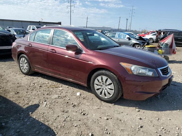 1HGCP26318A083810 - 2008 HONDA ACCORD LX MAROON photo 4