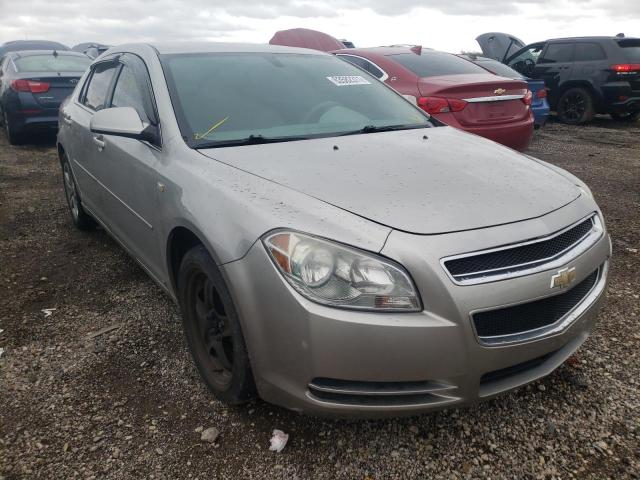1G1ZH57B28F259353 - 2008 CHEVROLET MALIBU 1LT SILVER photo 1