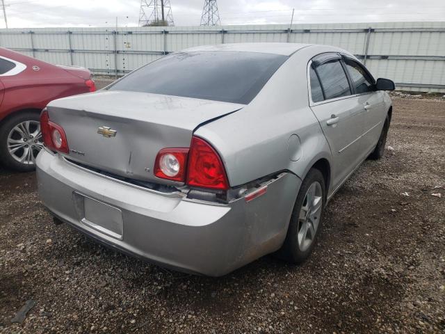 1G1ZH57B28F259353 - 2008 CHEVROLET MALIBU 1LT SILVER photo 4