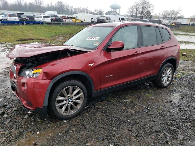 5UXWX9C51D0A25689 - 2013 BMW X3 XDRIVE28I BURGUNDY photo 1