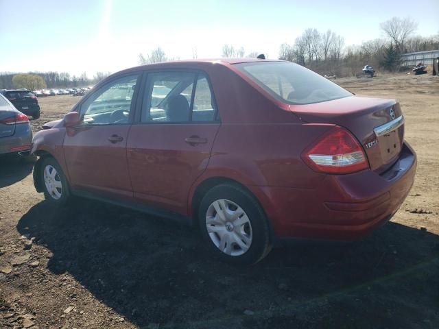 3N1BC1AP3AL353454 - 2010 NISSAN VERSA S RED photo 2