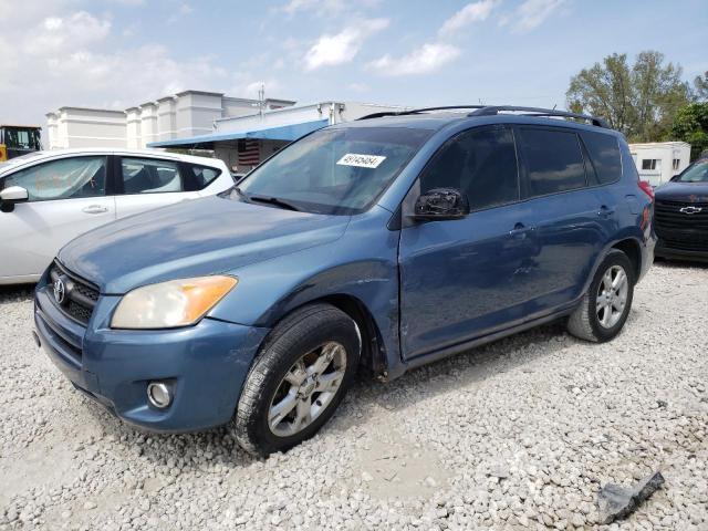 2T3ZF4DV0CW121534 - 2012 TOYOTA RAV4 BLUE photo 1