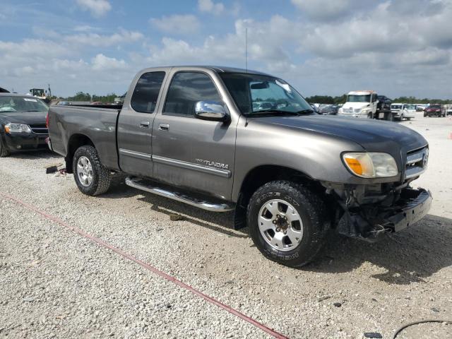 5TBRU34166S478700 - 2006 TOYOTA TUNDRA ACCESS CAB SR5 GRAY photo 4