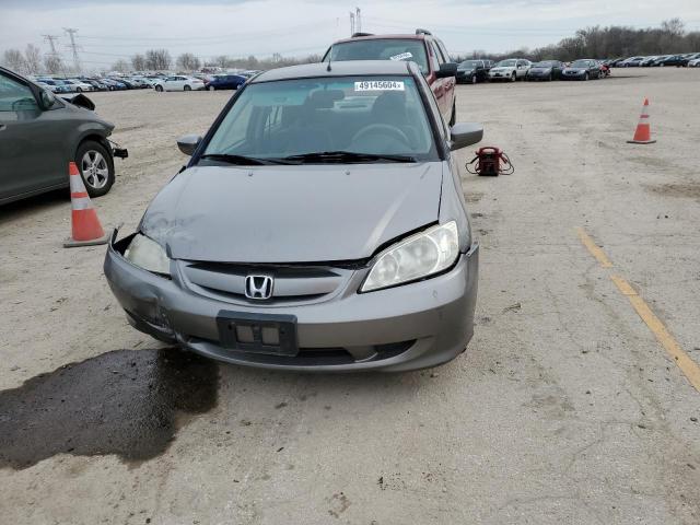 JHMES96634S001801 - 2004 HONDA CIVIC HYBRID GRAY photo 5