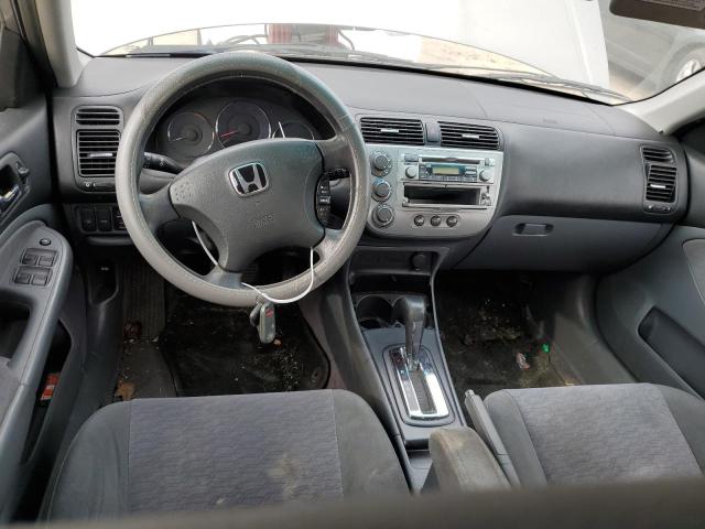 JHMES96634S001801 - 2004 HONDA CIVIC HYBRID GRAY photo 8