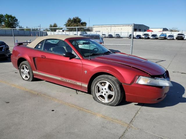 1FAFP44403F333770 - 2003 FORD MUSTANG RED photo 4