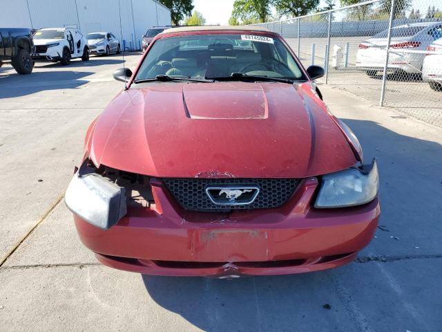 1FAFP44403F333770 - 2003 FORD MUSTANG RED photo 5