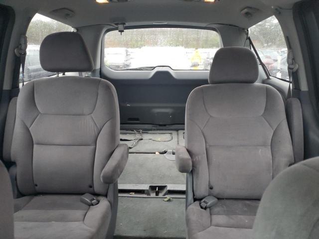 5FNRL38416B051735 - 2006 HONDA ODYSSEY EX BLUE photo 10