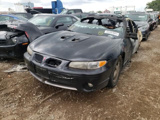 1G2WR52101F162572 - 2001 PONTIAC GRAND PRIX GTP BLACK photo 2