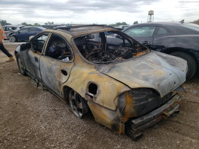 1G2WR52101F162572 - 2001 PONTIAC GRAND PRIX GTP BLACK photo 3