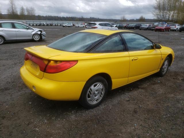 1G8ZY12771Z107201 - 2001 SATURN SC2 YELLOW photo 3