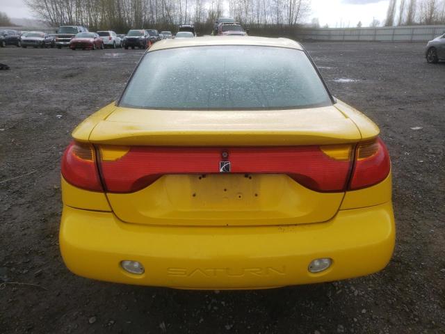 1G8ZY12771Z107201 - 2001 SATURN SC2 YELLOW photo 6