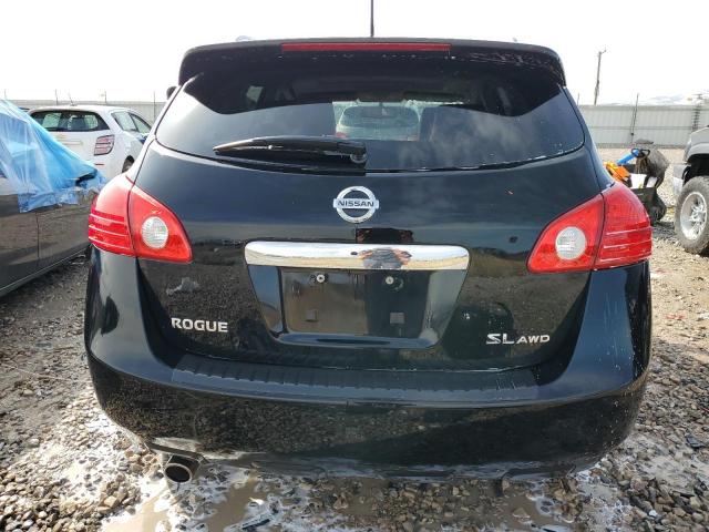 JN8AS5MV7DW608929 - 2013 NISSAN ROGUE S BLACK photo 6