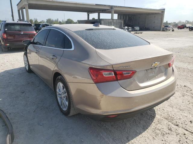 1G1ZD5ST7JF229279 - 2018 CHEVROLET MALIBU LT TAN photo 3