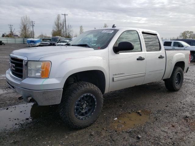 3GTRKVE31AG265895 - 2010 GMC SIERRA K1500 SLE SILVER photo 1