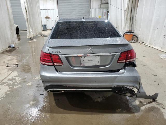 WDDHF8JB4FB125280 - 2015 MERCEDES-BENZ E 350 4MATIC GRAY photo 6