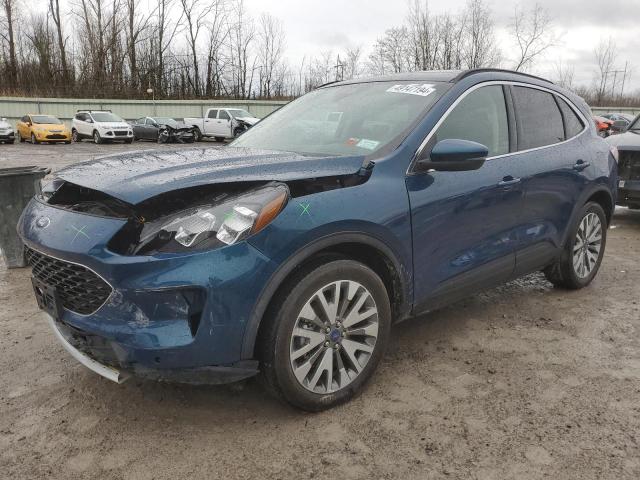 1FMCU9J98LUC56608 - 2020 FORD ESCAPE TITANIUM BLUE photo 1