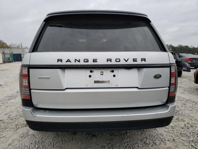 SALGS2EF3GA297425 - 2016 LAND ROVER RANGE ROVE SUPERCHARGED SILVER photo 6
