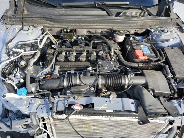 1HGCV1F32NA099509 - 2022 HONDA ACCORD SPORT BLUE photo 11