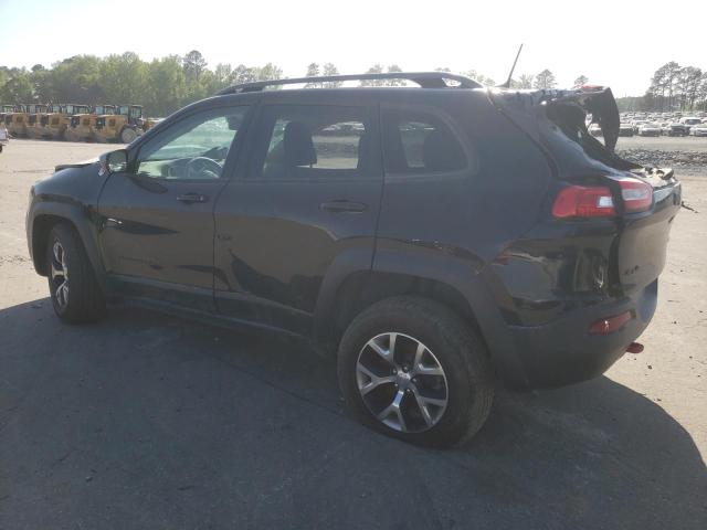 1C4PJMBS9HW524385 - 2017 JEEP CHEROKEE TRAILHAWK BLACK photo 2