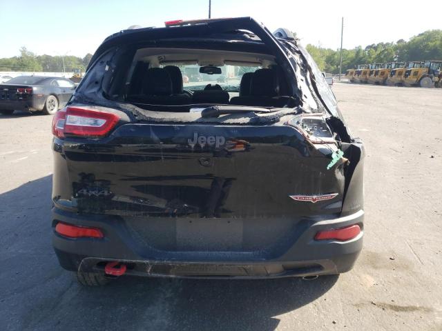 1C4PJMBS9HW524385 - 2017 JEEP CHEROKEE TRAILHAWK BLACK photo 6