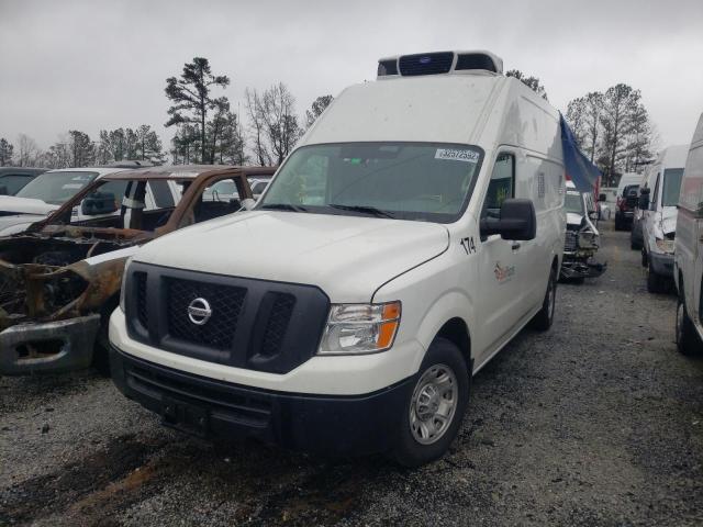 1N6BF0LY1MN806136 - 2021 NISSAN NV 2500 S WHITE photo 2