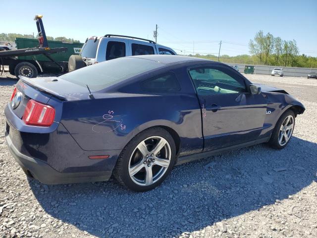 1ZVBP8CF2B5143473 - 2011 FORD MUSTANG GT BLUE photo 3