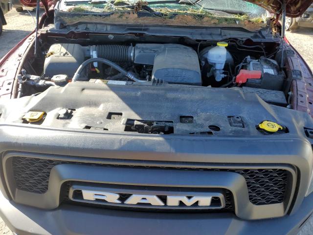 1C6RR7GG6MS527079 - 2021 RAM 1500 CLASS SLT 栗色 照片 11