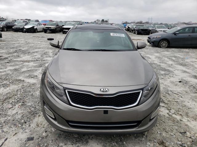 5XXGR4A61FG506085 - 2015 KIA OPTIMA SX GRAY photo 5