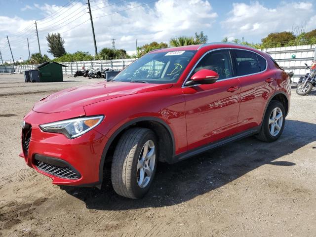 ZASPAJAN6K7C50646 - 2019 ALFA ROMEO STELVIO RED photo 1