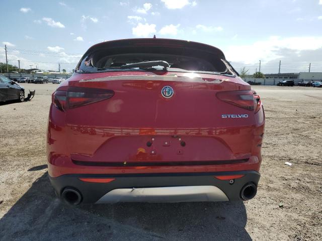 ZASPAJAN6K7C50646 - 2019 ALFA ROMEO STELVIO RED photo 6