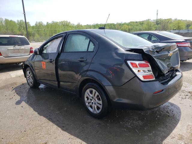 1G1JB5SH6H4114676 - 2017 CHEVROLET SONIC LS 石墨色 照片 2