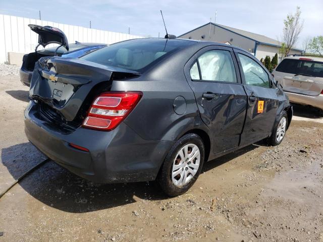 1G1JB5SH6H4114676 - 2017 CHEVROLET SONIC LS 石墨色 照片 3