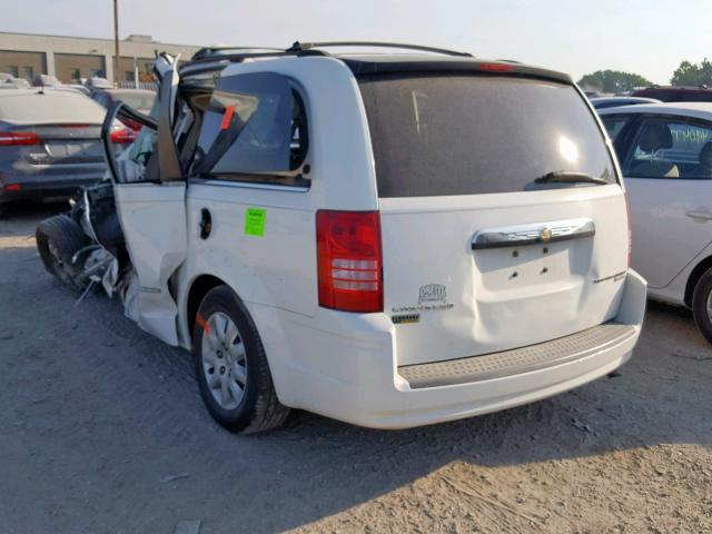 2A8HR44E59R571937 - 2009 CHRYSLER TOWN & COU WHITE photo 3