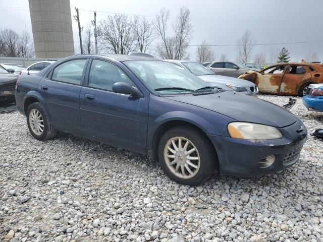 1C3EL46X13N500107 - 2003 CHRYSLER SEBRING LX BLUE photo 4