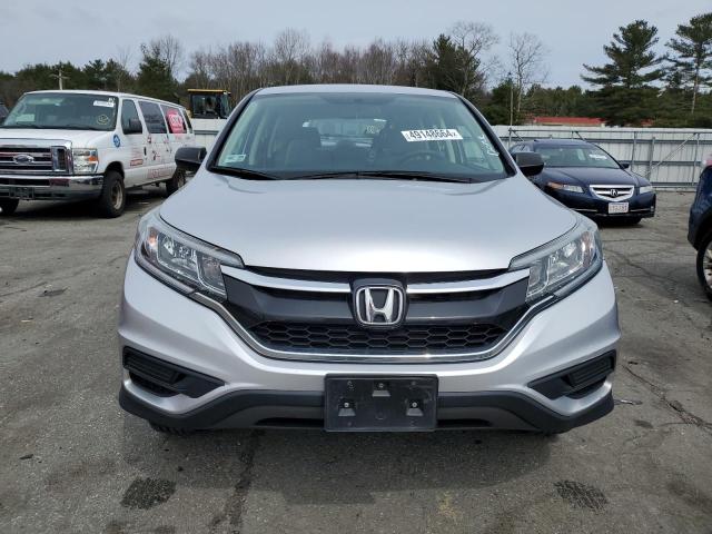 2HKRM4H31GH677525 - 2016 HONDA CR-V LX SILVER photo 5