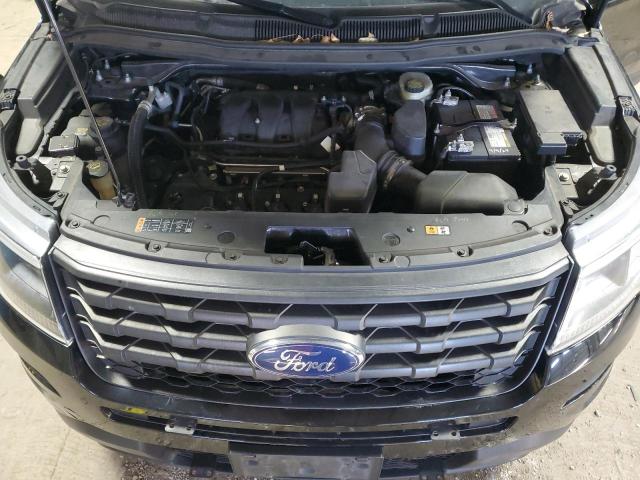 1FM5K8ARXHGD13924 - 2017 FORD EXPLORER POLICE INTERCEPTOR 黑色 照片 12