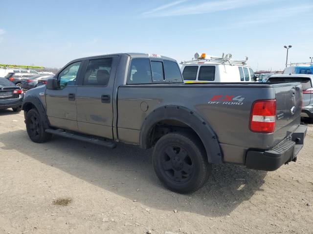 1FTPW14V27FB18566 - 2007 FORD F150 SUPERCREW GRAY photo 2