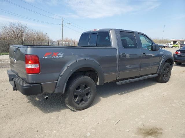 1FTPW14V27FB18566 - 2007 FORD F150 SUPERCREW GRAY photo 3