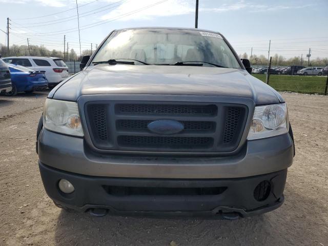 1FTPW14V27FB18566 - 2007 FORD F150 SUPERCREW GRAY photo 5