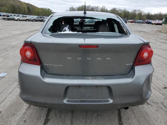 1C3CDZCB0DN625210 - 2013 DODGE AVENGER SXT CHARCOAL photo 6