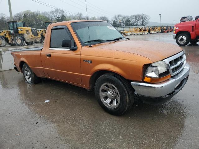 1FTYR10C5YTA09425 - 2000 FORD RANGER ORANGE photo 4