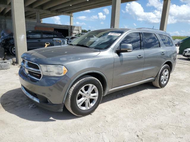 1D4RD4GG7BC732006 - 2011 DODGE DURANGO CREW GRAY photo 1